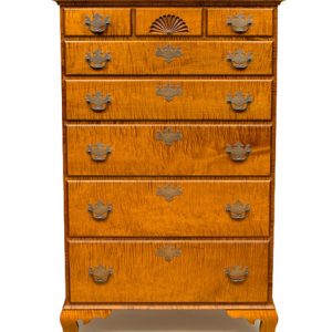 6 Drawer Cipppendale Chest With Ogee Feet