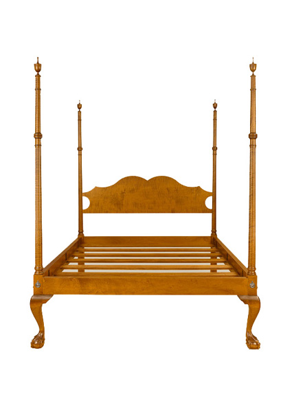 Newport Ball And Claw Bed Benners Woodworking 