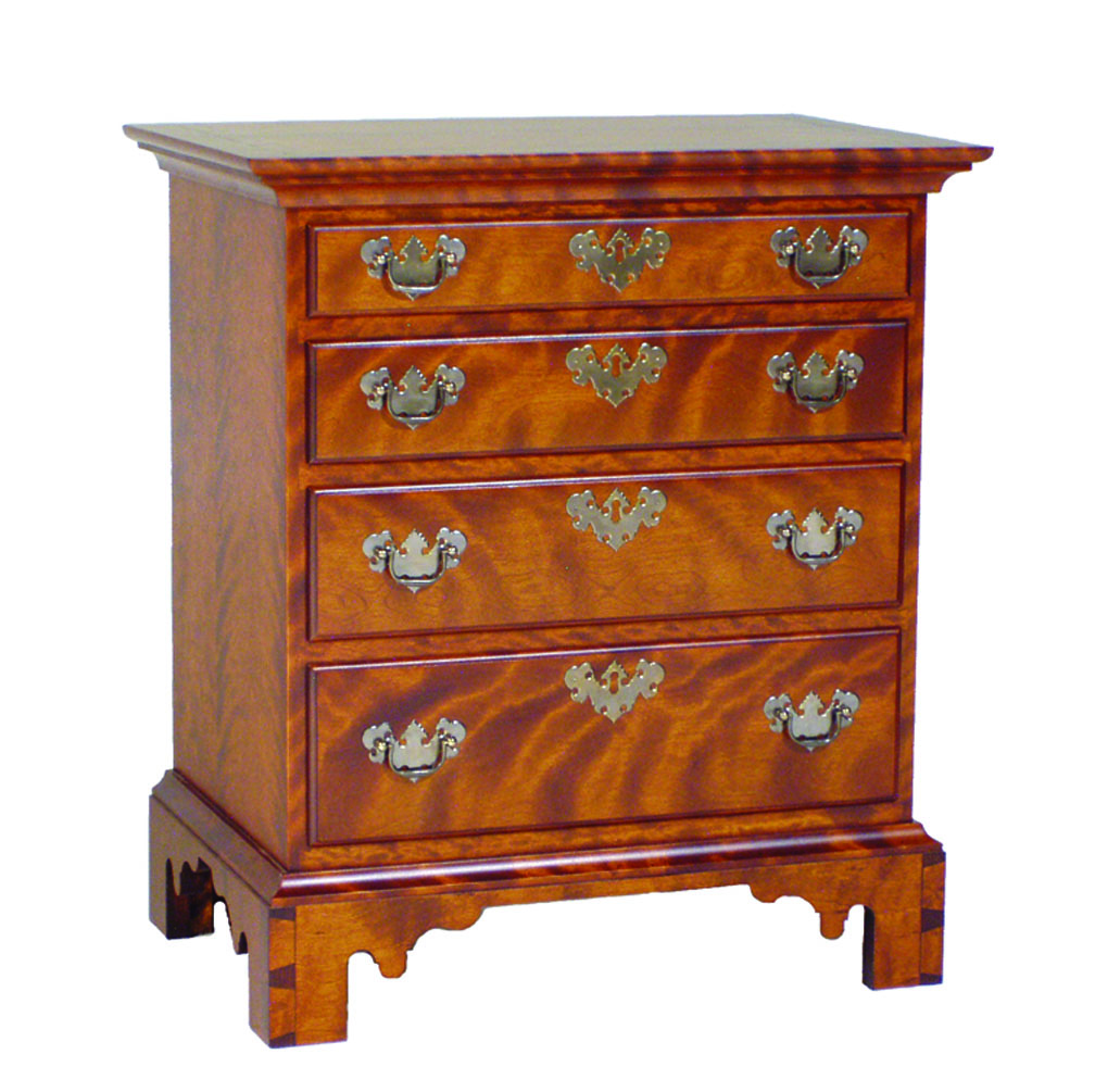 Chippendale Four Drawer Chest