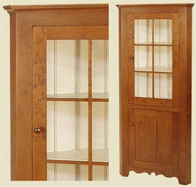 Small Corner Cupboard