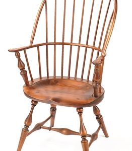 High Back Bow Back Arm Chair