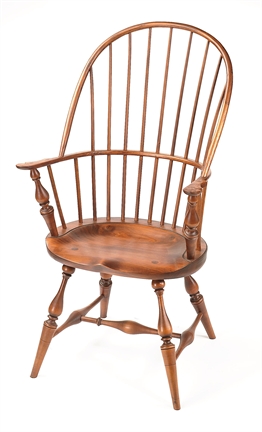 High Back Bow Back Arm Chair