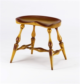 18" Saddle Seat Low Stool