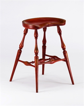 26" Saddle Seat High Stool