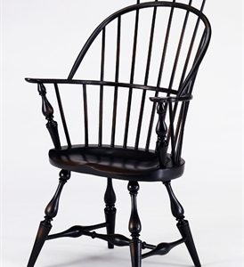 Bow Back Arm Chair w/Comb