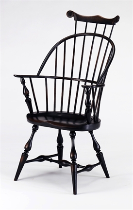 Bow Back Arm Chair w/Comb