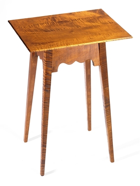 Rectangle Table w/Hepplewhite Leg