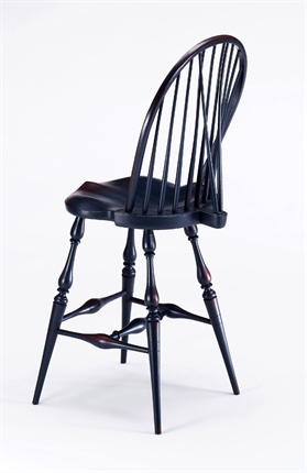 26" High Back Bar Stool W/Brace
