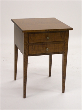 Two Drawer Federal Night Stand