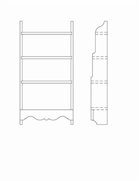Small Hanging Shelf