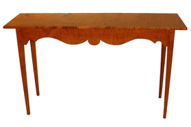 Sofa Table With Hepplewhite Skirt