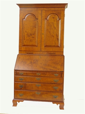 Flat Top Secretary Desk Benner s Woodworking